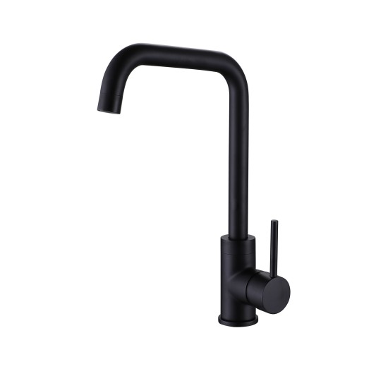 MT322 Side Lever Square Neck Mixer Tap MB